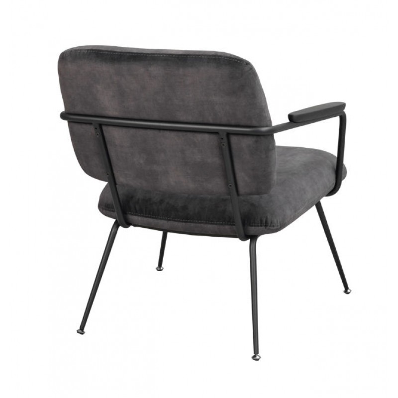 RO Prescott Lounge Chair Grey/Black